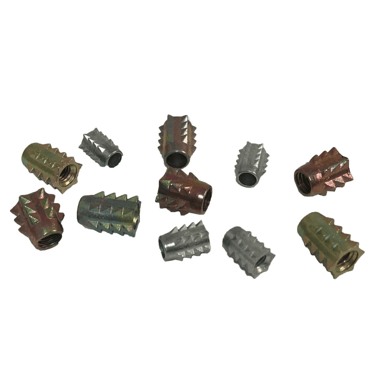 M4X10 M5x13 M6X11mm Unheaded Knock Hammer In Type A Wood Insert Chipboard