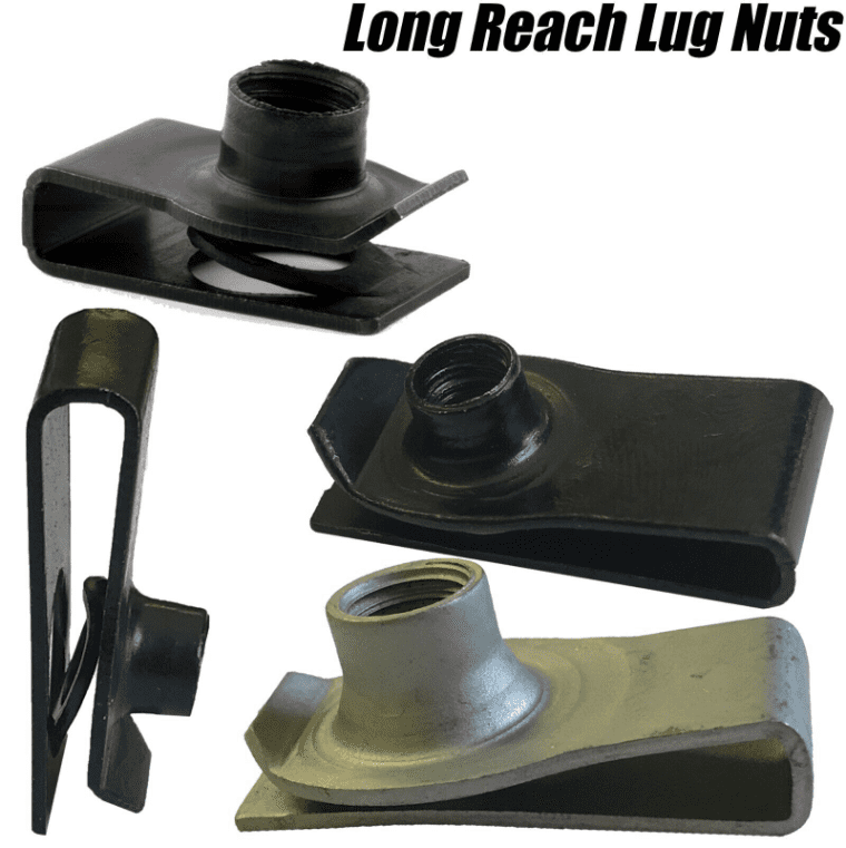 M6 M8 M10 Long Reach Chimney U Nut Lug Nuts Speed Spire Captive Clips Threaded