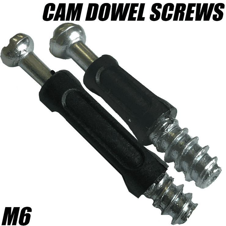 M6 Screw Wood Cam Dowel Connector Bolt For Flat Pack Furniture