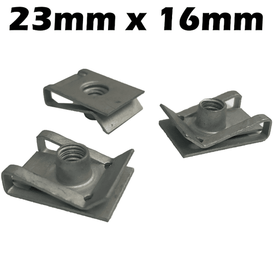 M6 Spire Clips Cal Chimney Lug Nuts Fixings Threaded Panel Fasteners Automotive