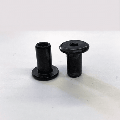 M6 x 15mm M4 Allen Key Head Connector Bolt Cap Nuts Black Gloss Finish