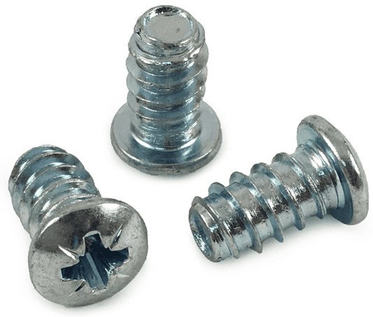 M6X11mm Flat Pan Head Euro Screws Mounting for Drawer Runners Hinges Base Plates