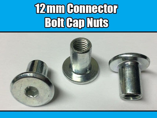 M6X12mm Connector Bolt Caps M5 Allen Key Head Joint Fixing Cots Beds Furniture