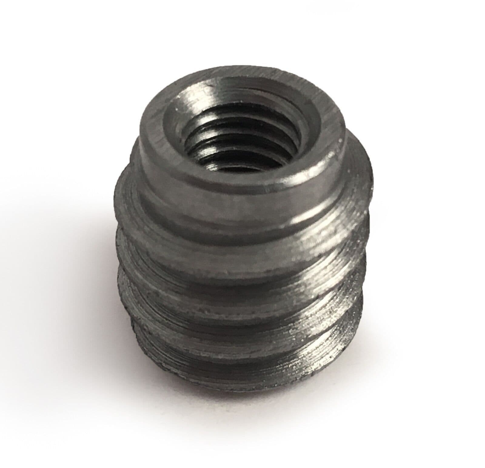 M6X12mm Unheaded Hex Drive Stainless Steel Screw Threaded Wood Inserts