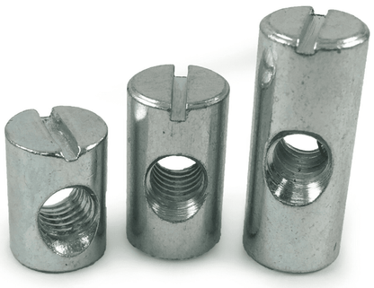 M6X130mm Furniture Connector Bolts & Cross Dowel Barrel Nuts Joint Fixing Unit