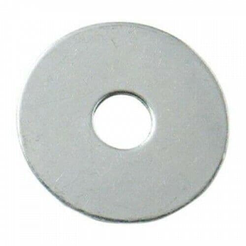 M8 8mm Mudguard/Penny/Repair Washers Flat Wide Large Washer Zinc Plated