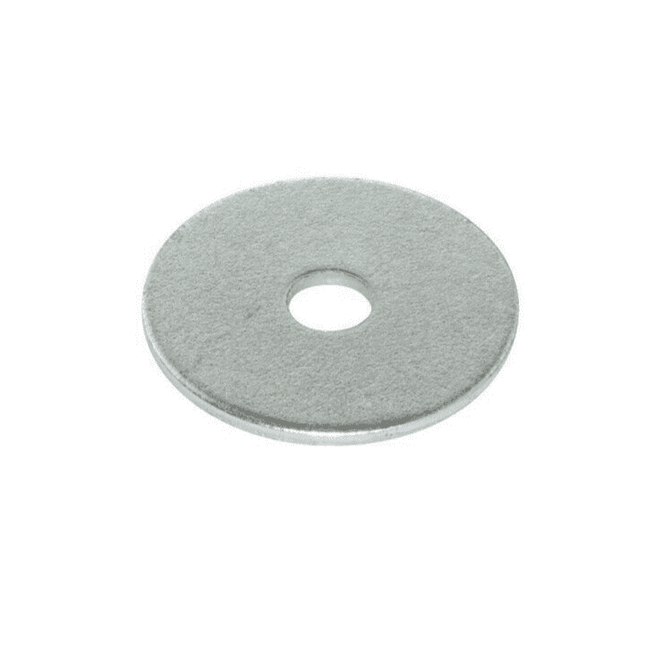 M8 8mm Mudguard/Penny/Repair Washers Flat Wide Large Washer Zinc Plated