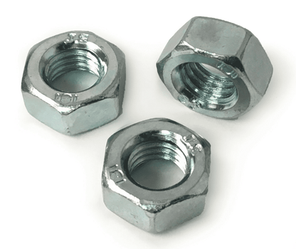 M8 Furniture Connector Bolts with Half Moon Luna Washer & Hex Nuts