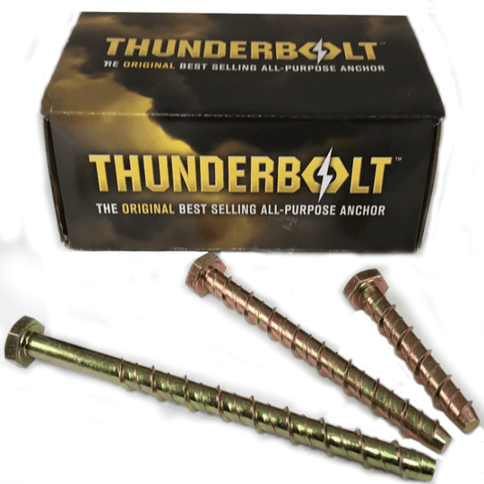 M8 Hex Head Bolt Thunderbolt Masonry Concrete Brick Anchor Screw