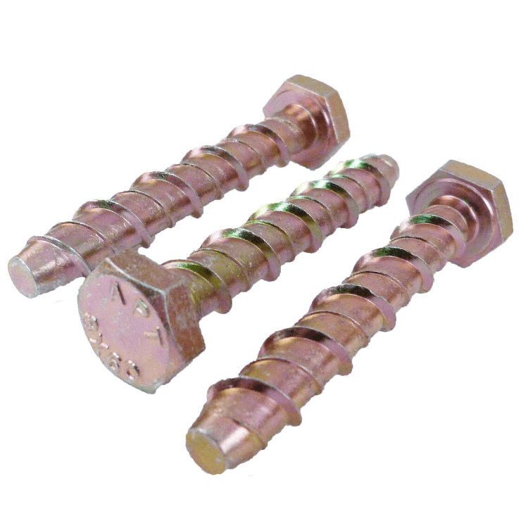 M8 Hex Head Bolt Thunderbolt Masonry Concrete Brick Anchor Screw