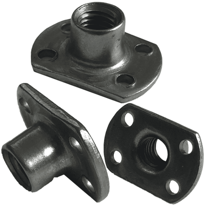 M8 M10 Carbon Steel Tee Spot Slab Based T Tee Nut Shape Weld Nuts Flat Holes