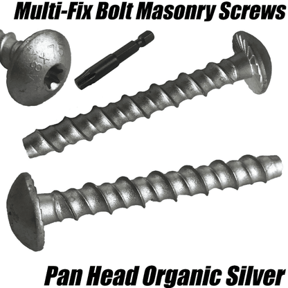 M8 M10 Timco Masonry Multi Fix Pan Head Bolt Screw Anchor Fixing Thunderbolt