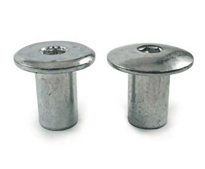 M8X130mm Furniture Connector Bolts & Cap Nuts Flat Head Joint Fixing Unit