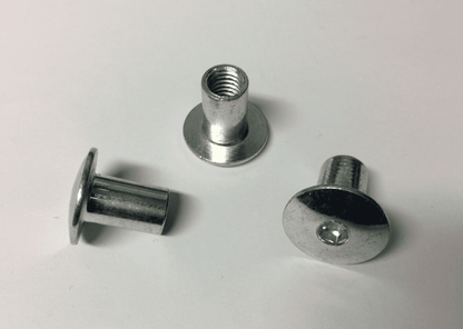 M8X15mm Furniture Connector Bolts & Cap Nuts Allen Key Domed Head Joint Fixing