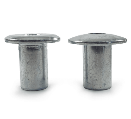 M8X30mm Furniture Connector Bolts & Cap Nuts Flat Head Joint Fixing Unit