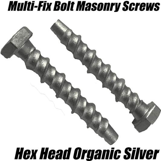 M8X75mm Timco Masonry Multi Fix Bolt Screw Anchor Hex Head Fixing Thunder Bolt