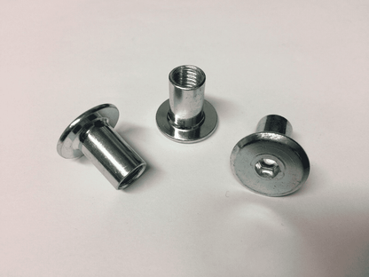 M8X80mm Furniture Connector Bolts & Cap Nuts Allen Key Flat Head Joint Fixing