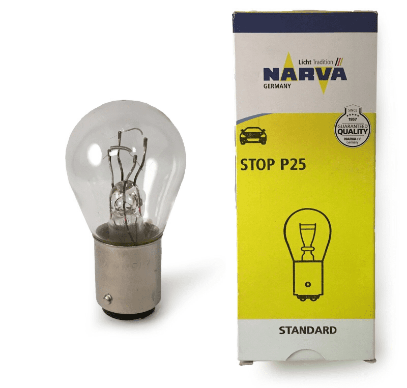 Narva 12V 21W Parking Bulb 1176 Flat Claw Dual Socket 17918 Ba15D P25 21/5W