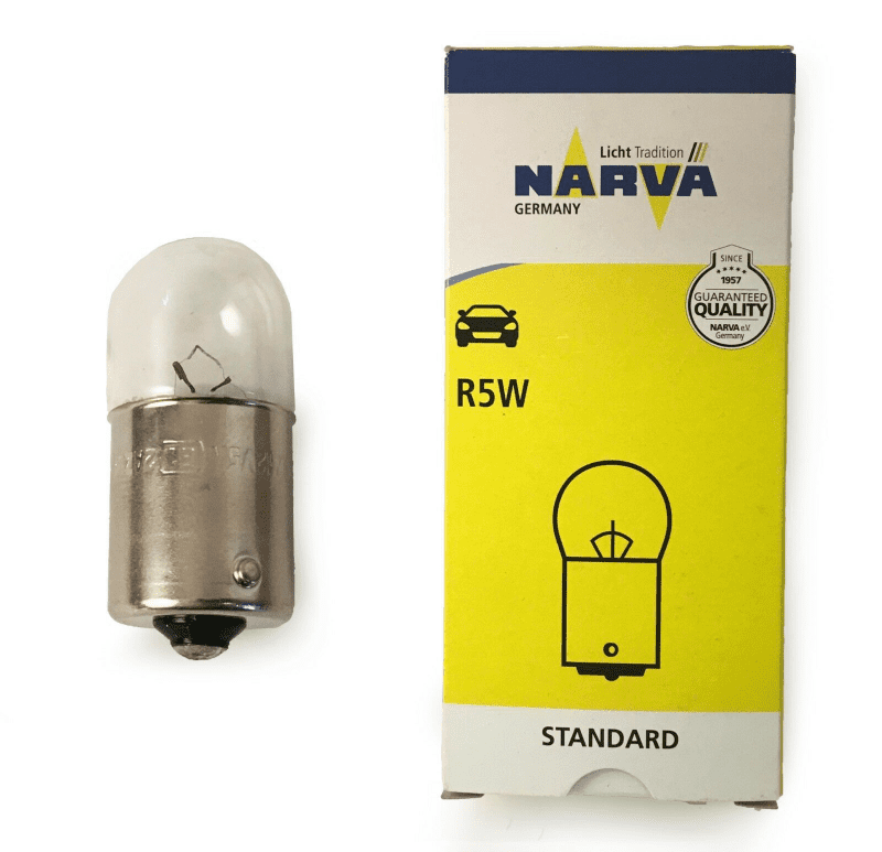 Narva 12V 5W Parking Bulb 67 Single Socket 17171 Ba15S R5W