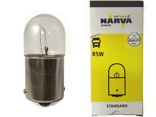 Narva 24V 5W Parking Bulb 67 Single Socket 17181 Ba15S R5W