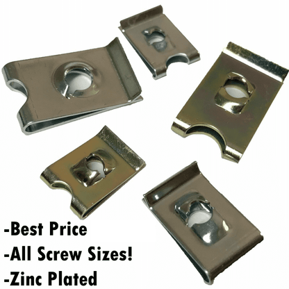 Number 14 Pozi Head Self Tapping Screws + Captive Nut Speed Fastener Panel Clips