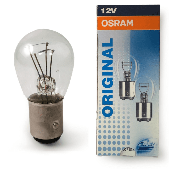 Osram 12V 21W Spare Parking Bulbs Squint Claw Lamp 7528 Bay15D 1016