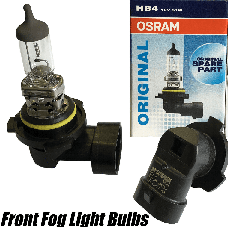 Osram Original Hb4 9006 Halogen Front Foglight Fog Light Car Bulb 12V 51W Rt/Ang