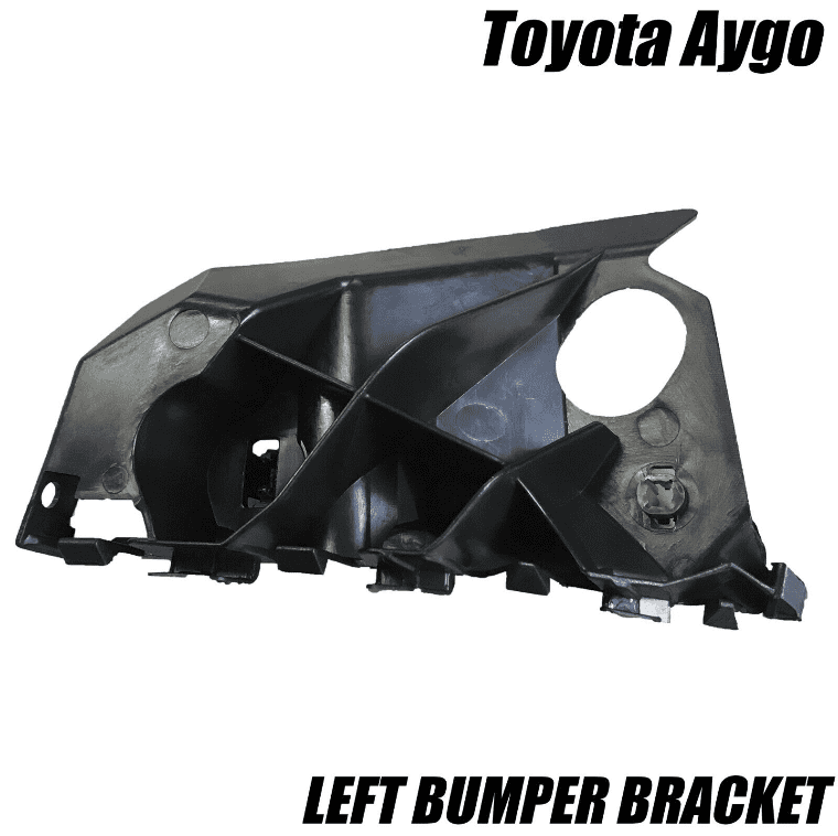 Passenger Side Front Left Bumper Bracket Trim Moulding for Toyota Aygo 2005-2014
