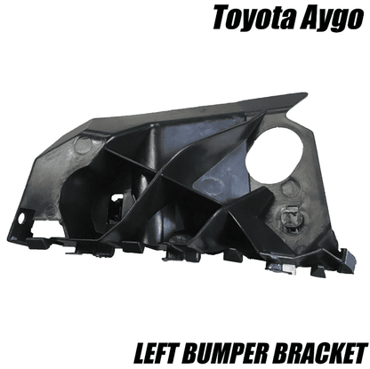 Passenger Side Front Left Bumper Bracket Trim Moulding for Toyota Aygo 2005-2014