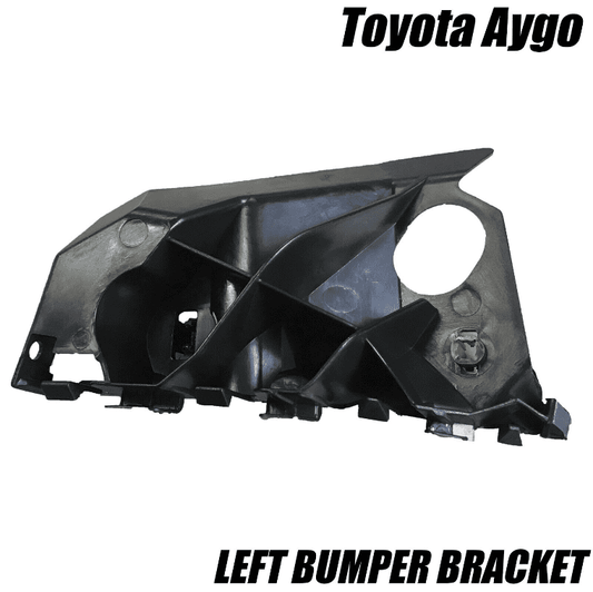 Passenger Side Front Left Bumper Bracket Trim Moulding for Toyota Aygo 2005-2014
