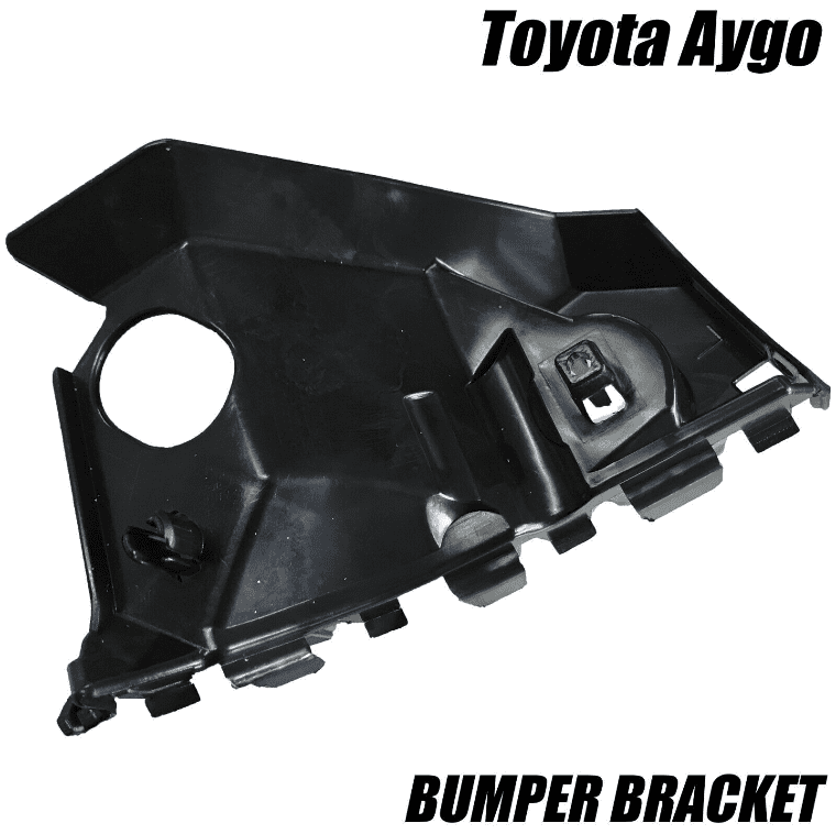 Passenger Side Front Left Bumper Bracket Trim Moulding for Toyota Aygo 2005-2014
