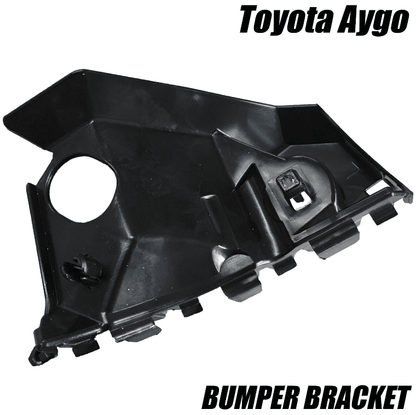 Passenger Side Front Left Bumper Bracket Trim Moulding for Toyota Aygo 2005-2014