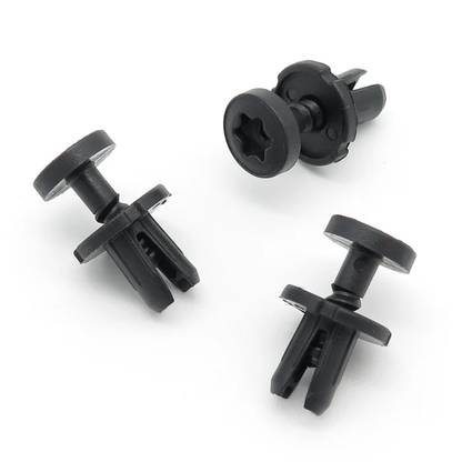 6mm Torx Head Plastic Trim Clips Covers Mountings For Audi A1 A3 VW Golf T5 SEAT Skoda