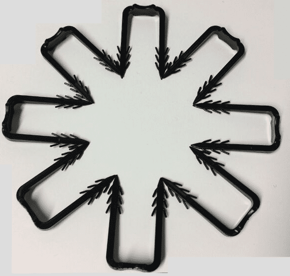 Pushfit 45mm Speedfit Underfloor Heating Ufh Pipe Clip Staples (Fit 16mm Pipe)