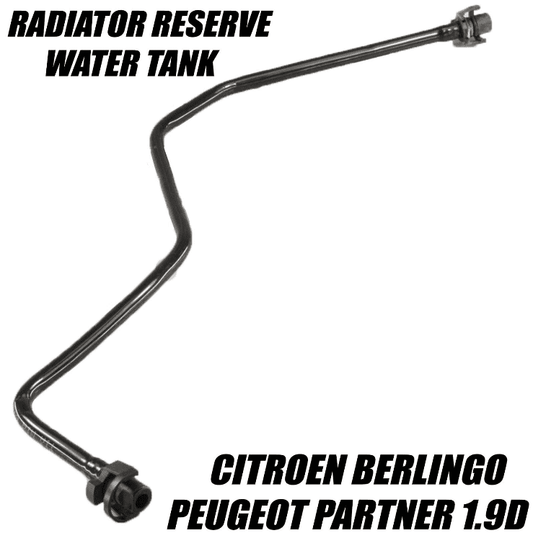 Radiator Reserve Water Tank Hose Pipe for Citroen Berlingo Peugeot Partner 1.9D