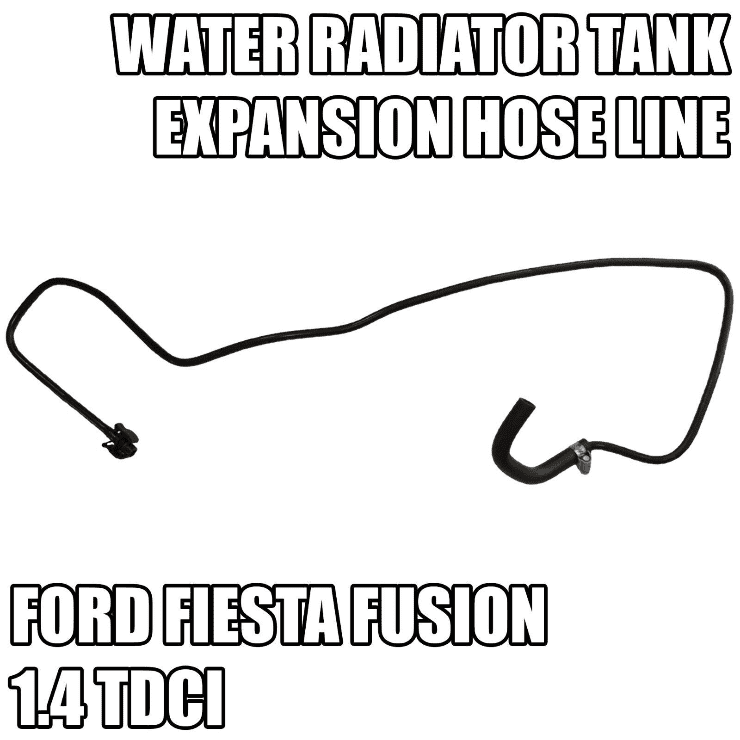 Radiator Tank Expansion Hose Line Pump for Ford Fiesta Fusion 1.4Tdci
