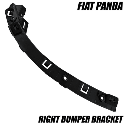 Rear Back Bumper Bracket Driver Right Side for Fiat Panda 2012-2017