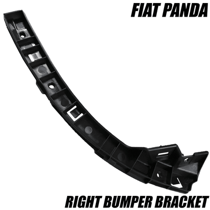 Rear Back Bumper Bracket Driver Right Side for Fiat Panda 2012-2017