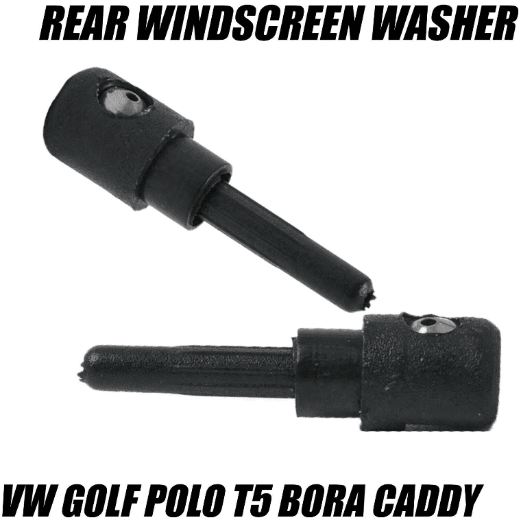 Rear Windscreen Wiper Water Jet Nozzle for VW T5 Polo Golf Bora Caddy