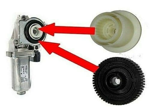Repair Kit for BMW X3 E83 Gear Box Servo Actuator Motor Transfer Case 2004-2011