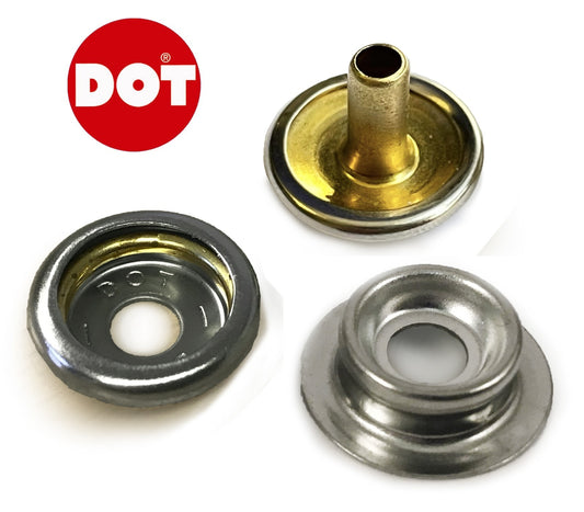 DOT Press Snap Long Cap Socket Stud Fastener Fitting Awning Canopy Canvas 8mm