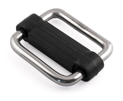 Adjustable Webbing Buckles Knurled Slide Bar Strap A4 Marine Stainless Steel