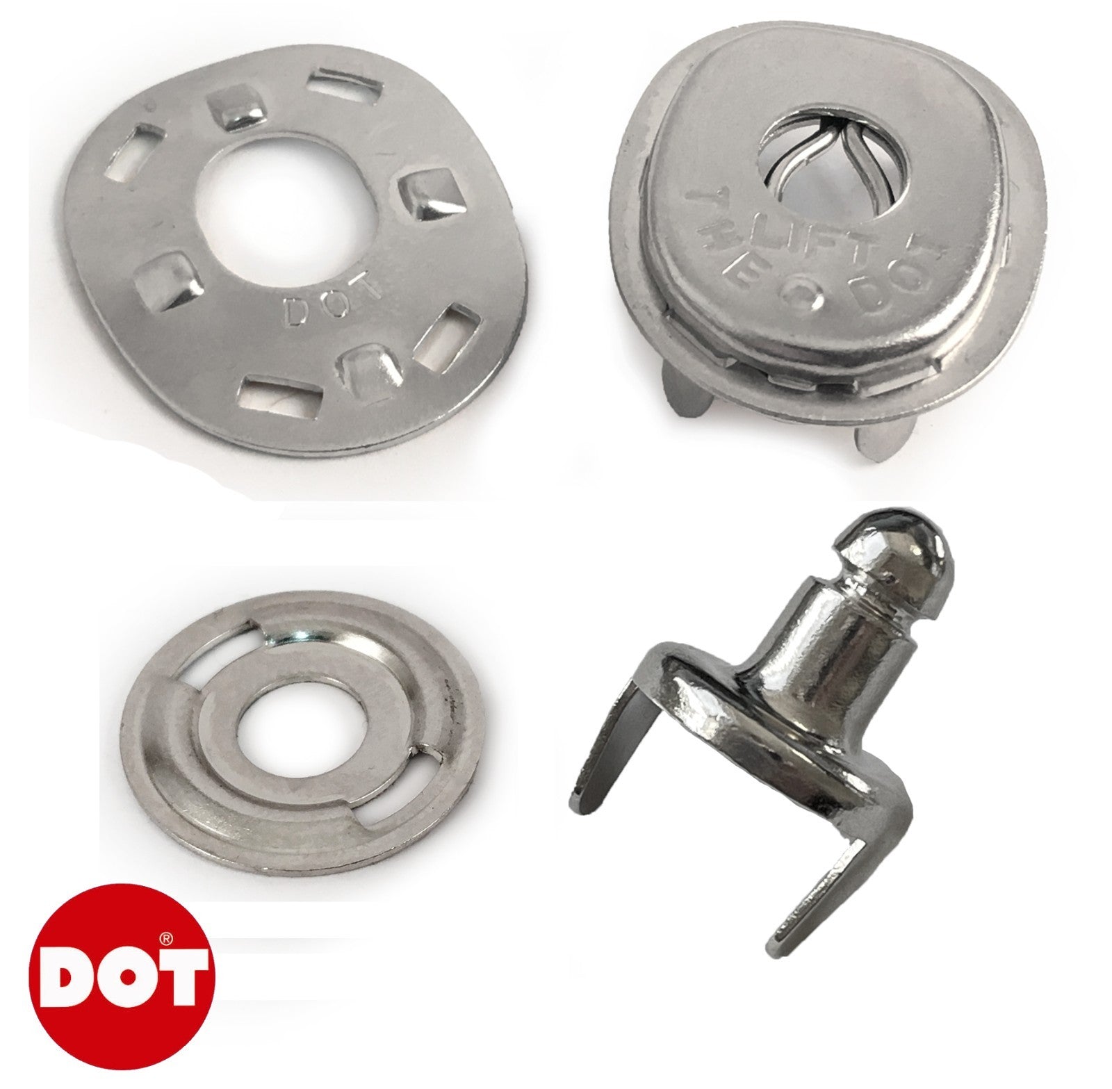 Lift The DOT Socket Stud Set Kit Washer Boat Cover Canvas Canopy Fasteners