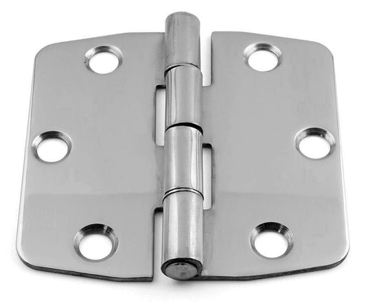 A4 Stainless Steel Butterfly Hinges Mirror Polish from ADL Components