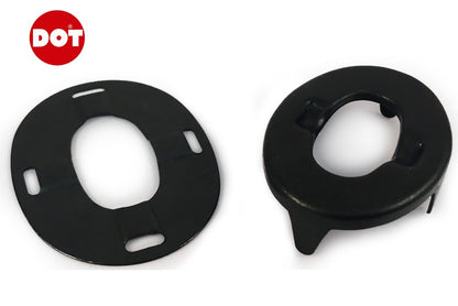 DOT 6 / 8mm Turnbutton Eyelet Washer Military Black Oxide Canopy Cover Fastener