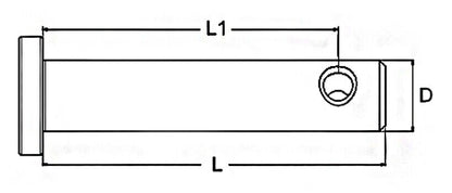 A4 Clevis Pins Retaining Rigging Hinge Cotter Pin Dimensions