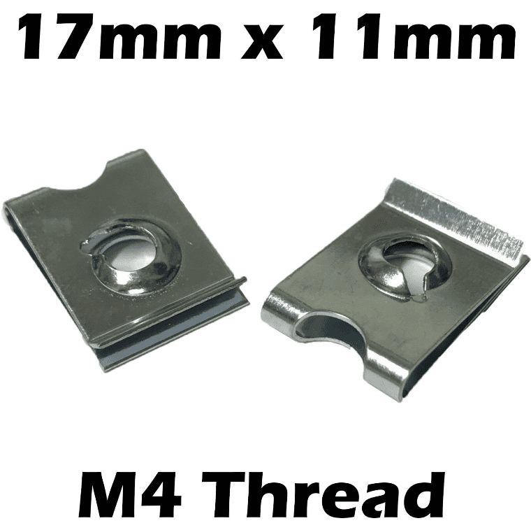 Speed Fasteners Metric size M4 M5 M6 U Clips Auto Captive Nut Clip Self Speed Fasteners Metric size M4 M5 M6 U Clips Auto Captive Nut Clip Self