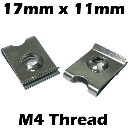Speed Fasteners Metric Size M4 M5 M6 U Clips Auto Captive Nut