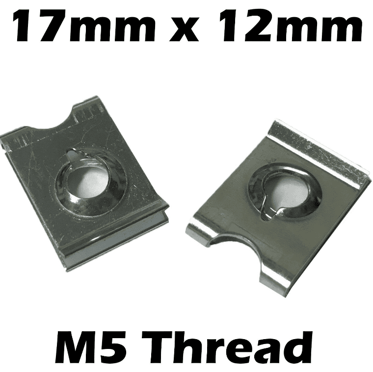 Speed Fasteners Metric Size M4 M5 M6 U Clips Auto Captive Nut