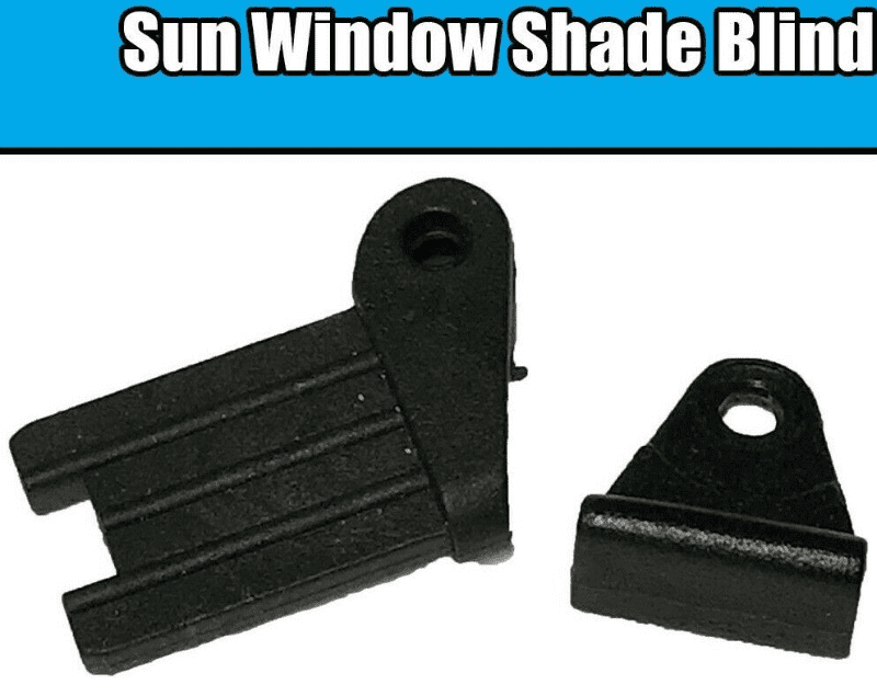 Sun Window Shade Blind Corner Plastic Clips Brackets for BMW E38 E39 E46 E65 E66